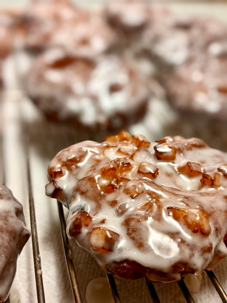 Nectarine Fritter