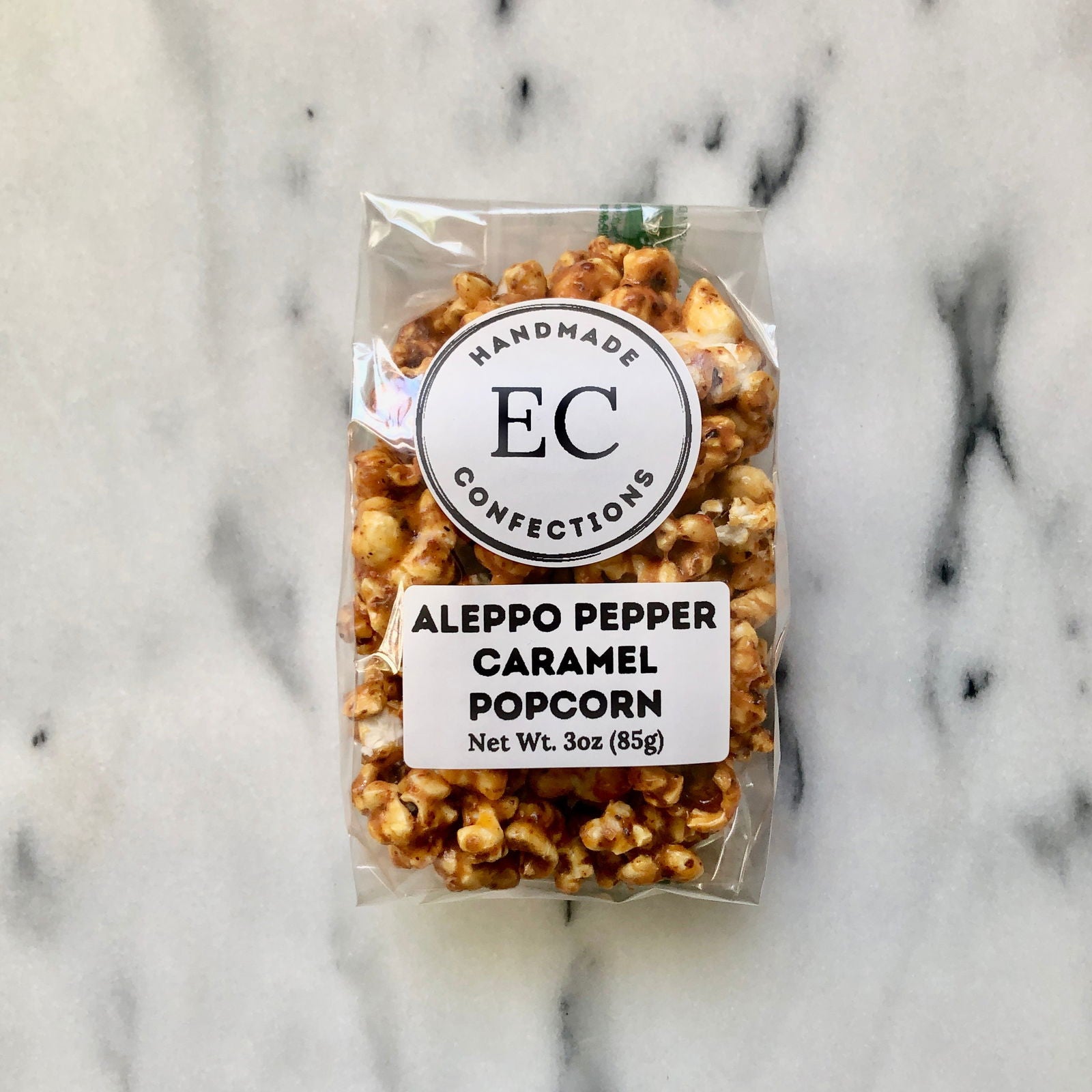 Aleppo Pepper Caramel Popcorn - SoDo Donuts x EC Confections -