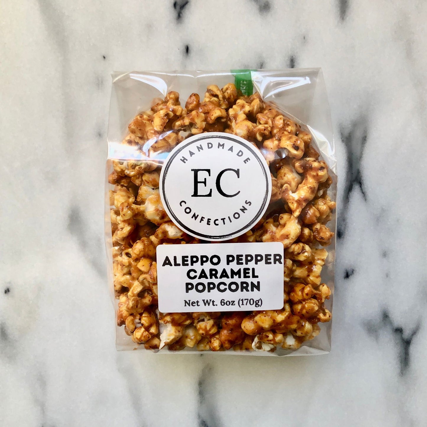 Aleppo Pepper Caramel Popcorn - SoDo Donuts x EC Confections -