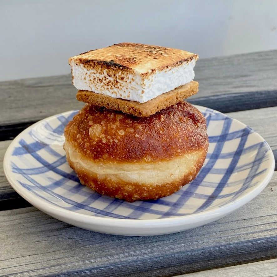 S'mores Chocolate Custard