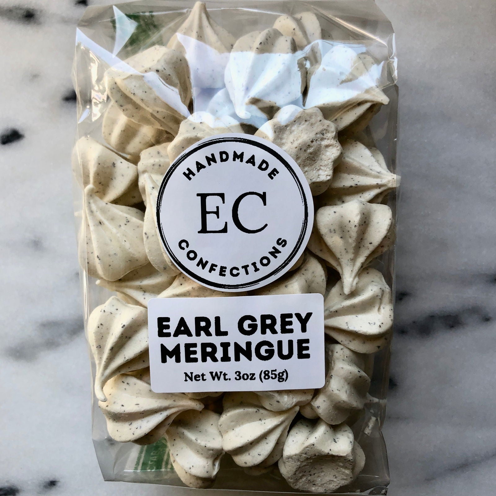Earl Grey Meringue - SoDo Donuts x EC Confections -