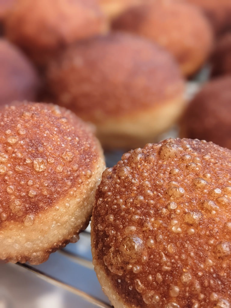 close up shot of SoDo Donuts