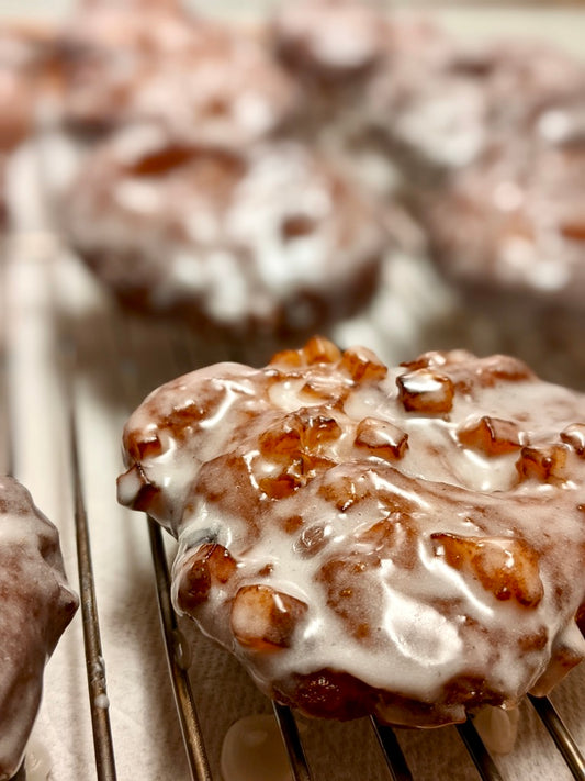 Nectarine Fritter