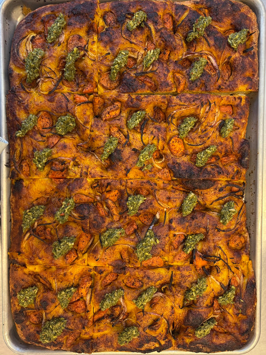 Whole Orange Pizza (Vegan) - Carrot