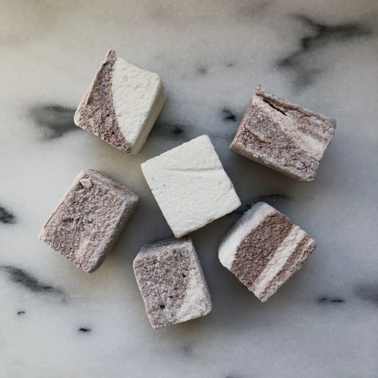 Chocolate Swirl Marshmallows - SoDo Donuts x EC Confections - 