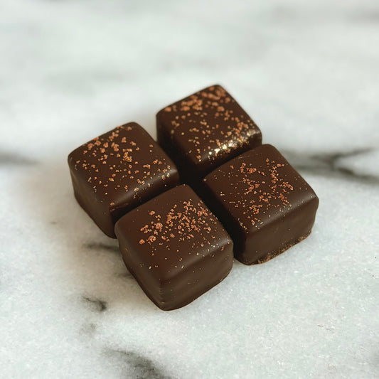 Thai Tea Coconut Truffles