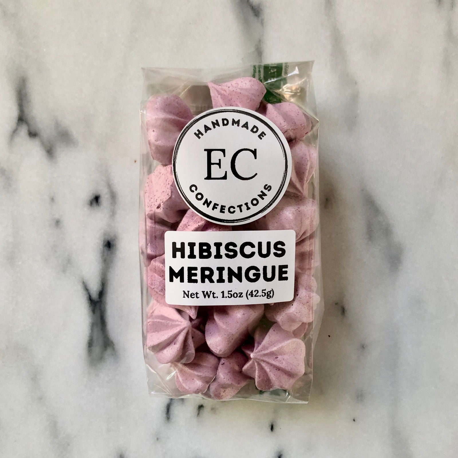 Hibiscus Meringue - SoDo Donuts x EC Confections - 