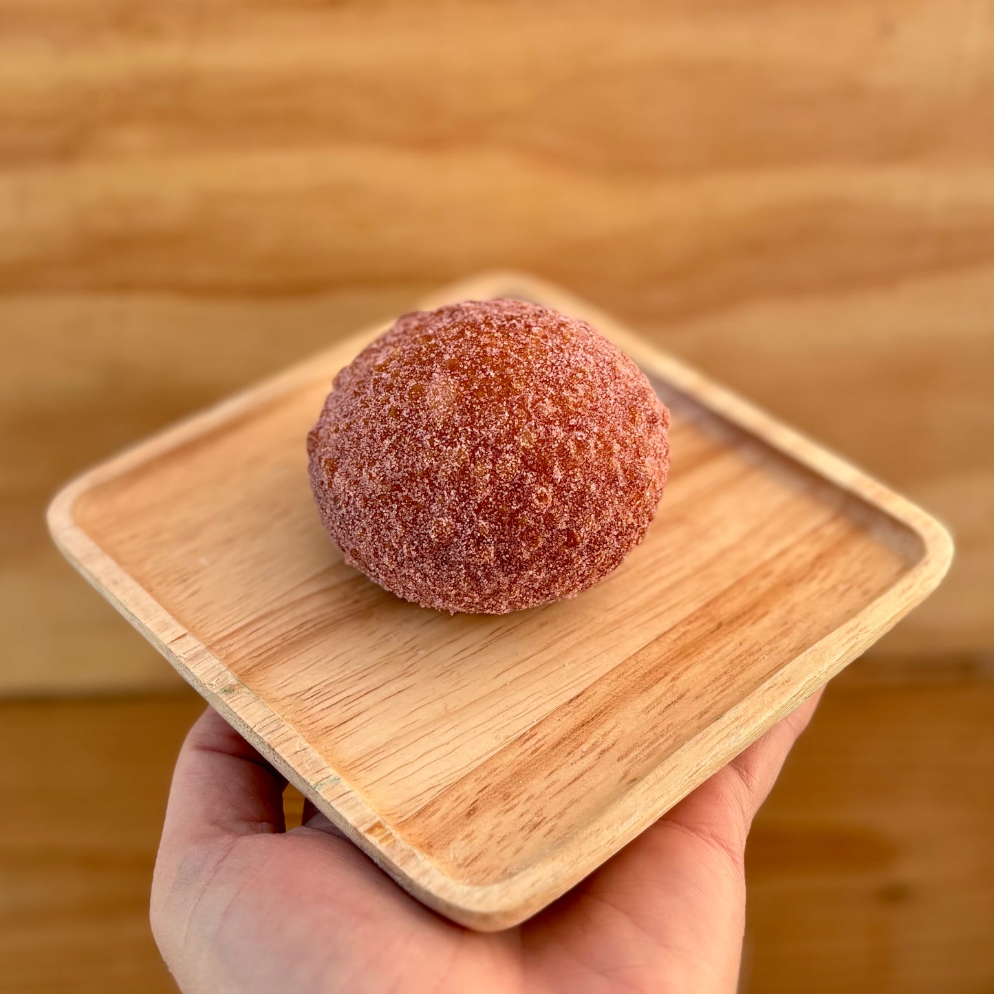 Hibiscus Sugar Donut